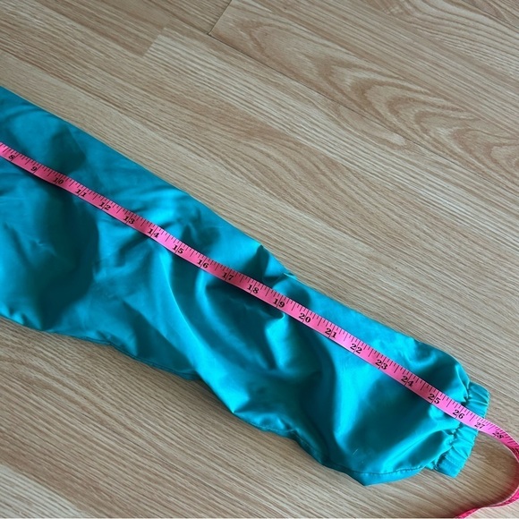 Champion Teal Windbreaker Snap Button Jacket Men’s Medium - Picture 7 of 8